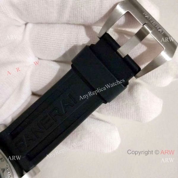 Copy Officine Panerai Firenze 1860 Quartz Watch SS Black Rubber Strap Copy Officine Panerai Firenze 1860 Quartz Watch SS Black Rubber Strap