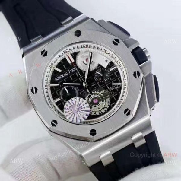 Fake Audemars Piguet Royal Oak Offshore Chronograph Watches SS Blue Dial Fake Audemars Piguet Royal Oak Offshore Chronograph Watches SS Blue Dial