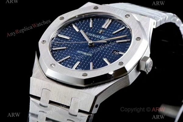JF Replica Audemars Piguet Royal Oak Stainless steel Blue Dial Watch 3120 Movement JF Replica Audemars Piguet Royal Oak Stainless steel Blue Dial Watch 3120 Movement
