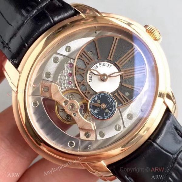 Swiss Grade Audemars Piguet Royal Millenary 4101 Watches Rose Gold Skeleton Dial Swiss Grade Audemars Piguet Royal Millenary 4101 Watches Rose Gold Skeleton Dial