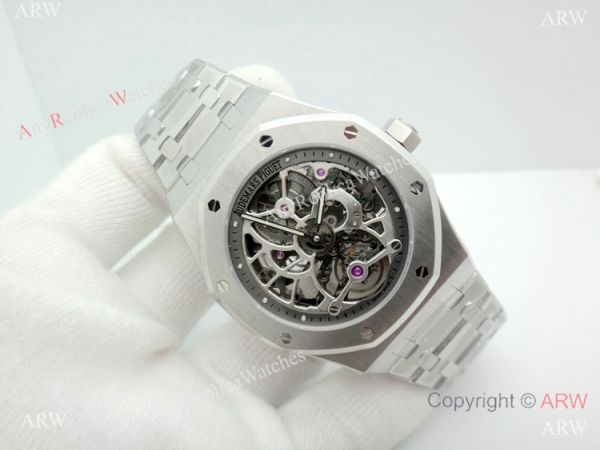 Audemars Piguet Royal Oak Extra-thin Openworked Swiss 2924 Watch 1:1 Replica Audemars Piguet Royal Oak Extra-thin Openworked Swiss 2924 Watch 1:1 Replica