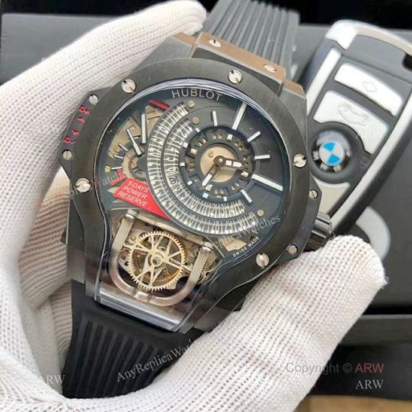 Swiss Grade Hublot MP-09 Tourbillon Bi-Axis Watch -2019 Replica Swiss Grade Hublot MP-09 Tourbillon Bi-Axis Watch -2019 Replica