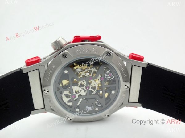 Fake Hublot Techframe Ferrari Tourbillon Titanium Watches 40mm Fake Hublot Techframe Ferrari Tourbillon Titanium Watches 40mm
