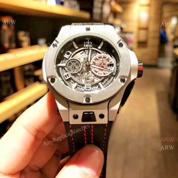 High Quality Hublot Big Bang Skeleton Dial Watch For Sale 45mm High Quality Hublot Big Bang Skeleton Dial Watch For Sale 45mm
