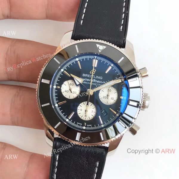 Replica Breitling Superocean Heritage II B01 7750 Watch Black Face Replica Breitling Superocean Heritage II B01 7750 Watch Black Face