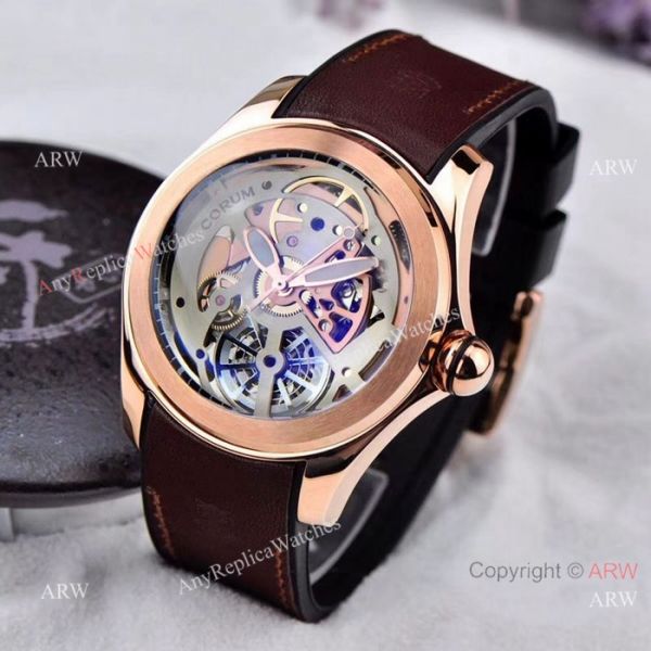 Corum Skeleton Bubble Watch Replica Rose Gold Corum Bubble Squelette Wrist Corum Skeleton Bubble Watch Replica Rose Gold Corum Bubble Squelette Wrist