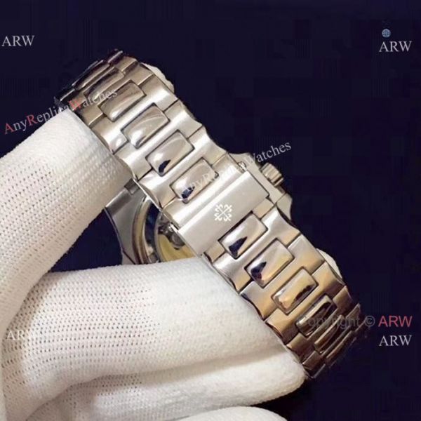 Copy Patek Philippe Nautilus Ice Out Watch Stainless Steel White Hollow Copy Patek Philippe Nautilus Ice Out Watch Stainless Steel White Hollow