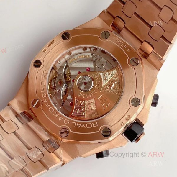 JF Factory Replica Audemars Piguet Royal Oak Offshore Rose Gold 26470OR Chronograph Watch 42mm JF Factory Replica Audemars Piguet Royal Oak Offshore Rose Gold 26470OR Chronograph Watch 42mm