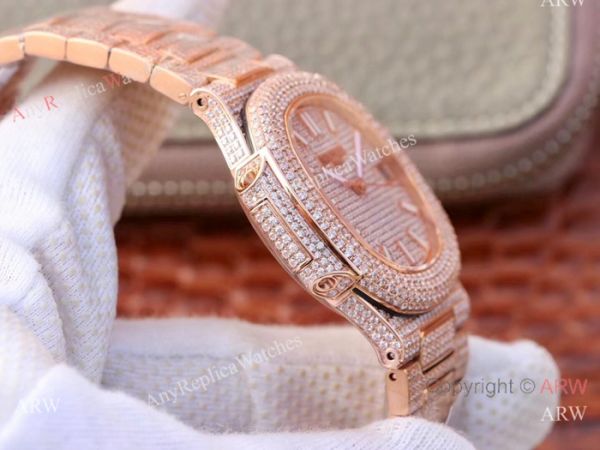 Copy Patek Philippe Nautilus Jumbo 5719 Watch Patek Philippe Iced Out watch Copy Patek Philippe Nautilus Jumbo 5719 Watch Patek Philippe Iced Out watch