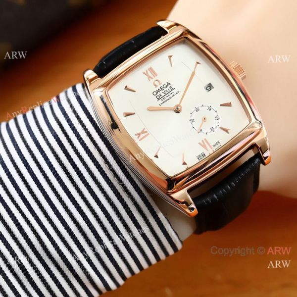 New Replica Omega De Ville Men Watches SS Blue Face New Replica Omega De Ville Men Watches SS Blue Face