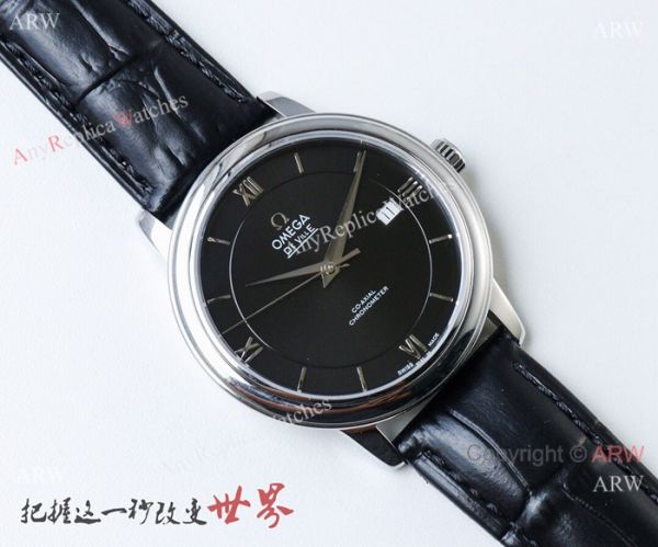 Highest Quality Copy Omega De Ville Swiss 2824 Watch SS Blue Dial Highest Quality Copy Omega De Ville Swiss 2824 Watch SS Blue Dial