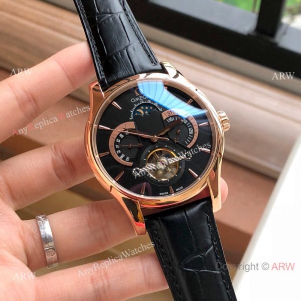 New replica Omega Complications Automatic Watches Rose Gold 43mm New replica Omega Complications Automatic Watches Rose Gold 43mm