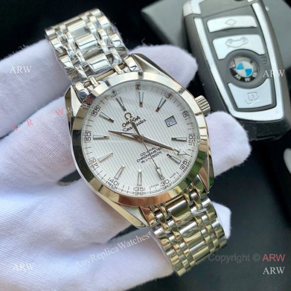 Omega Seamaster Aqua Terra Two Tone Gray Face Watches 42mm AAA Copy Omega Seamaster Aqua Terra Two Tone Gray Face Watches 42mm AAA Copy