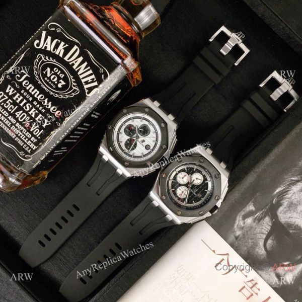 Fake Audemars Piguet Royal Oak Offshore Automatic watch SS White Dial Fake Audemars Piguet Royal Oak Offshore Automatic watch SS White Dial