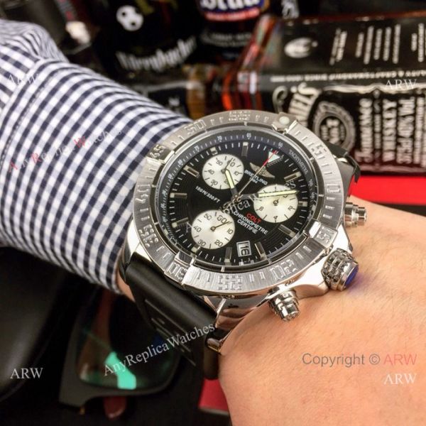 Best Replica Breitling COLT Chronograph Watch Blue Dial Blue Rubber Band Best Replica Breitling COLT Chronograph Watch Blue Dial Blue Rubber Band