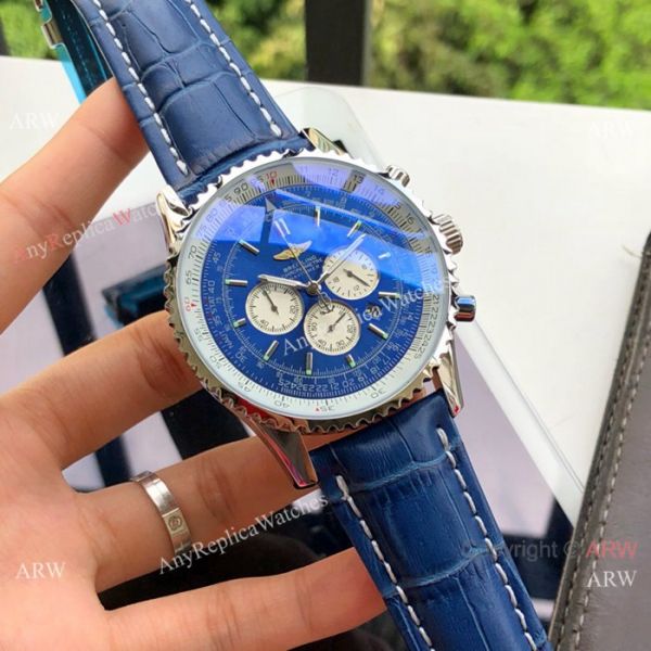 Copy Breitling Navitimer Chronometre Japanese Watch SS Brown Dial Copy Breitling Navitimer Chronometre Japanese Watch SS Brown Dial