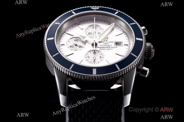 Swiss Breitling Superocean Heritage Asia 7750 Watch Blue Ceramic bezel Swiss Breitling Superocean Heritage Asia 7750 Watch Blue Ceramic bezel