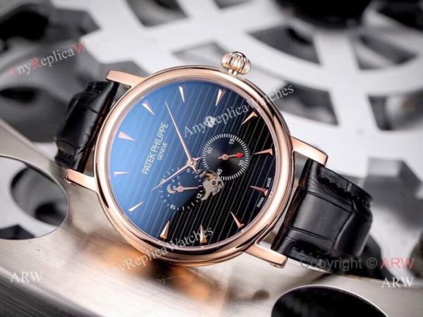 Patek Philippe Calatrava 42mm Copy Watches SS White Moonphase Dial Patek Philippe Calatrava 42mm Copy Watches SS White Moonphase Dial