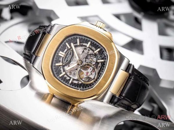 Patek Philippe Nautilus Skeleton Replica watches SS Blue Dial Patek Philippe Nautilus Skeleton Replica watches SS Blue Dial