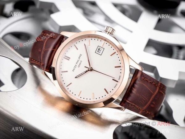 Fake Patek Philippe Calatrava Rose Gold Automatic Watches 42mm Fake Patek Philippe Calatrava Rose Gold Automatic Watches 42mm