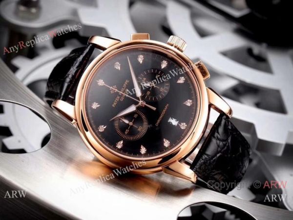 Copy Patek Philippe Geneve Chronograph Watch White Dial Brown Leather Band Copy Patek Philippe Geneve Chronograph Watch White Dial Brown Leather Band