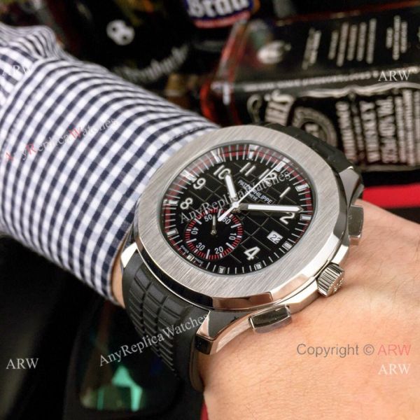Japan grade Patek Philippe Aquanaut Chronograph Watch SS Silver Dial Japan grade Patek Philippe Aquanaut Chronograph Watch SS Silver Dial