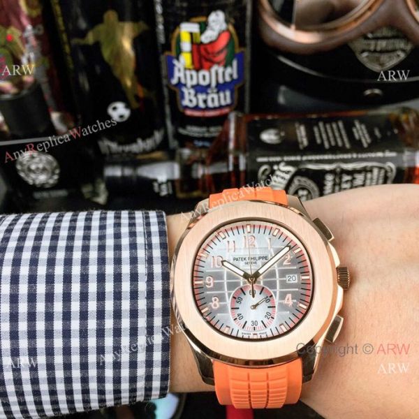 Japan Grade Patek Philippe Aquanaut Replica watch Rose Gold Brown Chronograph Dial Japan Grade Patek Philippe Aquanaut Replica watch Rose Gold Brown Chronograph Dial