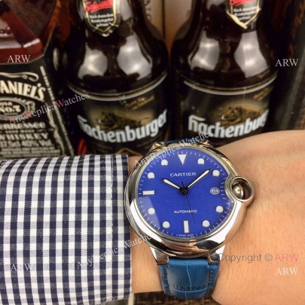 Replica Cartier Ballon Bleu de Black PVD watches New Model Replica Cartier Ballon Bleu de Black PVD watches New Model