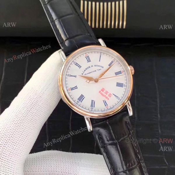 Copy A.Lange Sohne Black Dial Men Watches Swiss Quality Copy A.Lange Sohne Black Dial Men Watches Swiss Quality