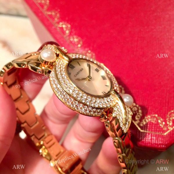 Swiss Quality Cartier Sapphire glass Yellow Gold Watch 33mm Swiss Quality Cartier Sapphire glass Yellow Gold Watch 33mm