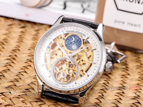 Copy Jaeger-Lecoultre Skeleton Moonphase Watches 43mm Copy Jaeger-Lecoultre Skeleton Moonphase Watches 43mm