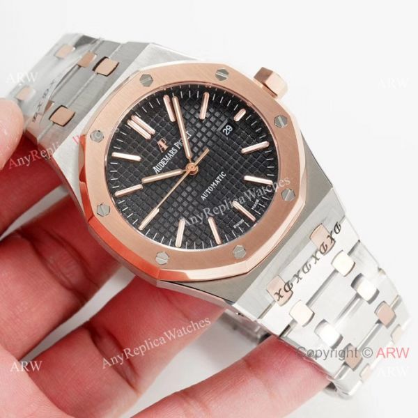 Swiss 3120 Audemars Piguet Replica Watch Two Tone Rose Gold 41mm Swiss 3120 Audemars Piguet Replica Watch Two Tone Rose Gold 41mm