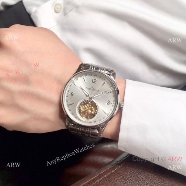 Best Copy Jaeger-LeCoultre Two Tone Rose Gold Tourbillon Watch 42mm Best Copy Jaeger-LeCoultre Two Tone Rose Gold Tourbillon Watch 42mm