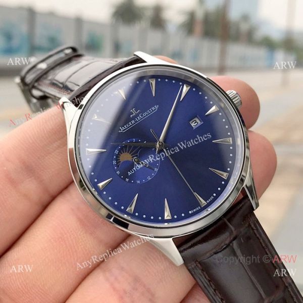 Copy Jaeger LeCoultre Master Swiss 8217 Watch SS Gray Rhodium Dial Copy Jaeger LeCoultre Master Swiss 8217 Watch SS Gray Rhodium Dial