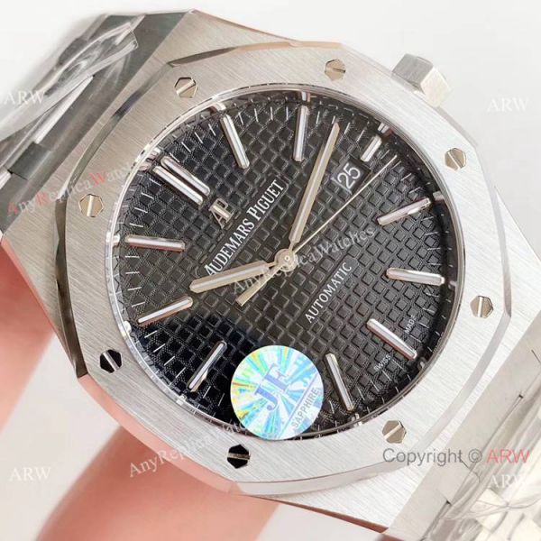 JF Audemars Piguet Royal Oak Cal.3120 Black Dial Watch V5 Version JF Audemars Piguet Royal Oak Cal.3120 Black Dial Watch V5 Version