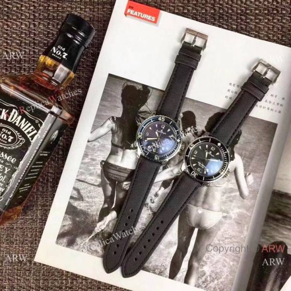 Copy Blancpain Fifty Fathoms Quartz Watch Blue Dial Blue Bezel Copy Blancpain Fifty Fathoms Quartz Watch Blue Dial Blue Bezel