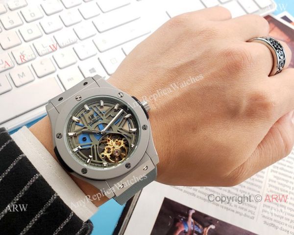 Copy Hublot Tourbillon Skeleton Big Bang Watches 43mm Copy Hublot Tourbillon Skeleton Big Bang Watches 43mm