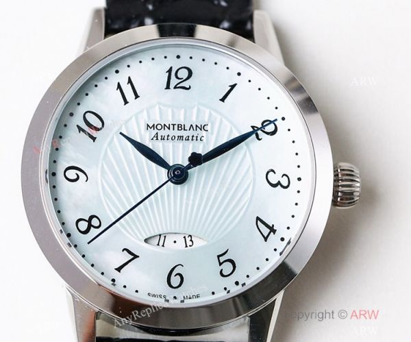 Swiss Montblanc Boheme Date SS Watch 33mm Women Mont Blanc Bracelet Replica Swiss Montblanc Boheme Date SS Watch 33mm Women Mont Blanc Bracelet Replica