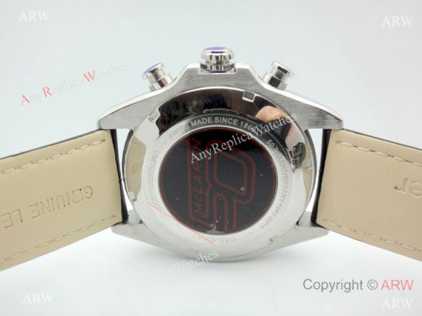 Copy Tag Heuer Carrera Chronograph Watch SS Black Leather Strap Copy Tag Heuer Carrera Chronograph Watch SS Black Leather Strap