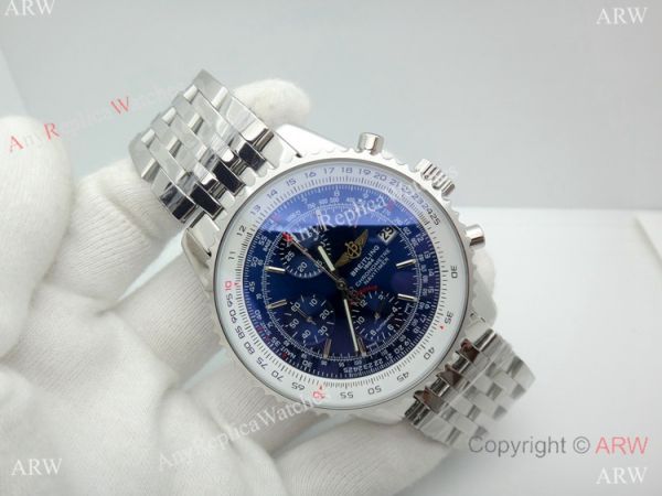 New Replica Breitling Navitimer Edition Speciale 46mm Watch SS Blue Dial New Replica Breitling Navitimer Edition Speciale 46mm Watch SS Blue Dial