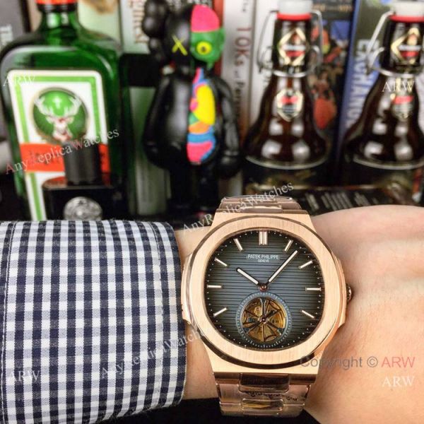 Best Replica Patek Philippe Tourbillon Watches 40mm Rose Gold and White Best Replica Patek Philippe Tourbillon Watches 40mm Rose Gold and White