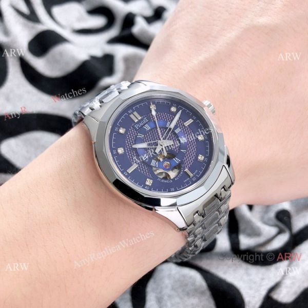 Best Replica Piaget Tourbillon Watches Sapphire glass Stainless Steel Best Replica Piaget Tourbillon Watches Sapphire glass Stainless Steel