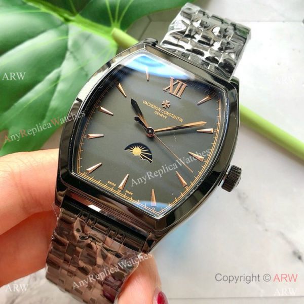 Buy Vacheron Constantin Geneve Fake Malte Moonphase Watch Black and White Buy Vacheron Constantin Geneve Fake Malte Moonphase Watch Black and White
