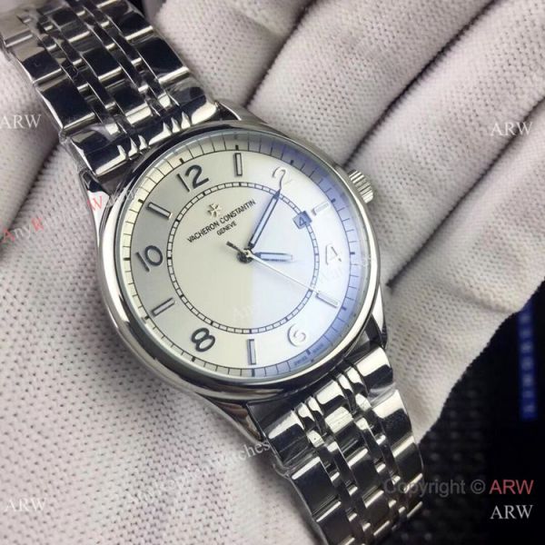 Copy Vacheron Constantin Geneve Stainless Steel Black Watch Low Price Copy Vacheron Constantin Geneve Stainless Steel Black Watch Low Price