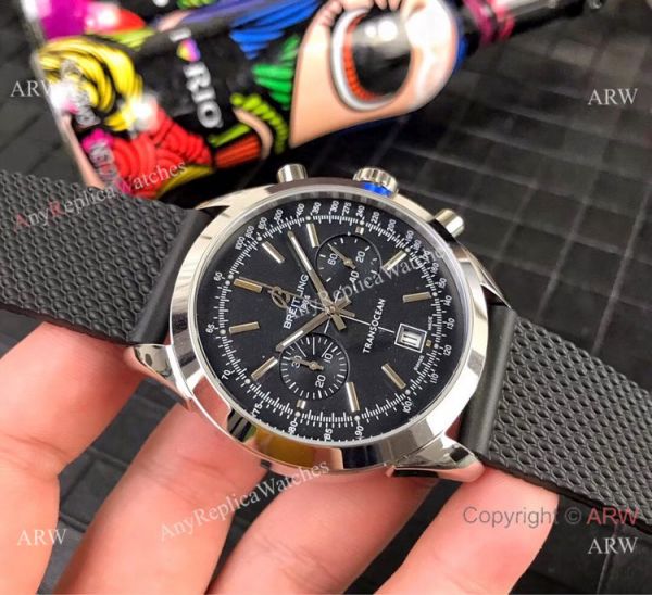 Clone Breitling Transocean Chronograph Watch Stainless Steel White Face 45mm Clone Breitling Transocean Chronograph Watch Stainless Steel White Face 45mm