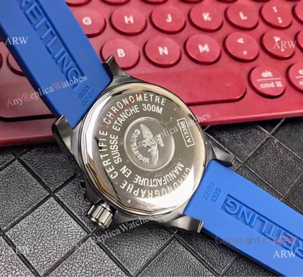 Breitling Colt Skyracer Chronometer Copy Watch Blue Rubber Strap Breitling Colt Skyracer Chronometer Copy Watch Blue Rubber Strap