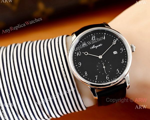 Replica Breguet Classique SS White Arabic Dial Watches 40mm Replica Breguet Classique SS White Arabic Dial Watches 40mm