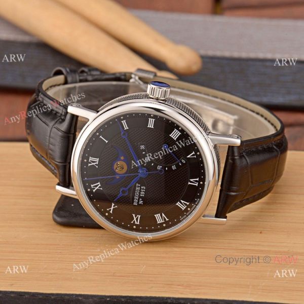 Breguet Classique Moon phase Replica Watch 2-Tone Rose Gold White Dial Breguet Classique Moon phase Replica Watch 2-Tone Rose Gold White Dial