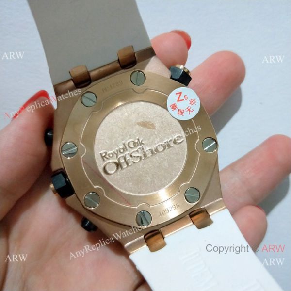 New CopyRoyal Oak Offshore Diver Chronograph 42mm Watch Rose Gold White Dial New CopyRoyal Oak Offshore Diver Chronograph 42mm Watch Rose Gold White Dial