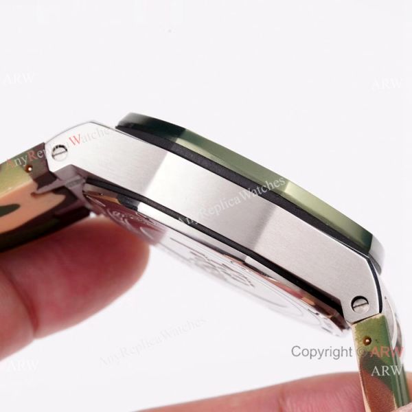 2019 Copy Audemars Piguet Royal Oak Offshore Watch SS Camouflage Strap 2019 Copy Audemars Piguet Royal Oak Offshore Watch SS Camouflage Strap